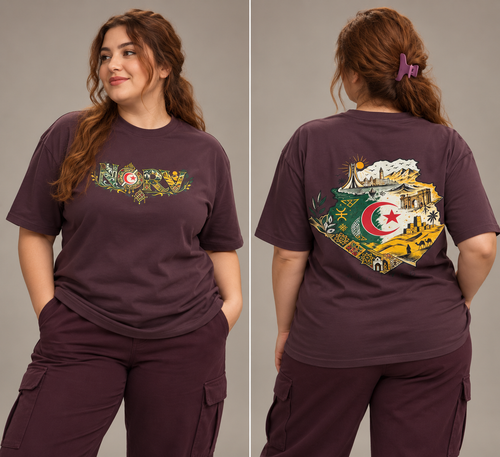 t-shirt Algeria unisex